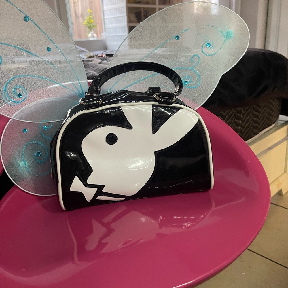 Playboy y2k vintage vinyl purse